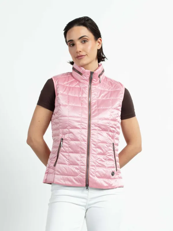 Weste Rautenstepp Two Tone recycled